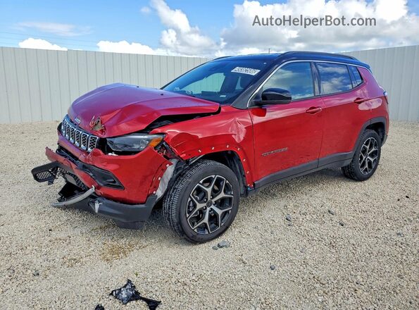 3C4NJDCNXTT177681 2026 JEEP COMPASS Красный Передняя левая четверть