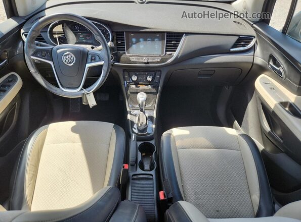 KL4CJESB5HB149536 2017 BUICK ENCORE Черный Вид щитка приборов