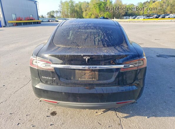 5YJSA1E13GF120884 2016 TESLA MODEL S Черный Вид салона спереди