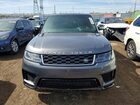 2018 Land Rover Range Rover Sport Hse Серый vin: SALWR2RV4JA412761