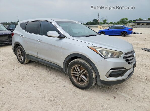 5XYZT3LB3HG433430 2017 HYUNDAI SANTA FE Серебряный Вид спереди