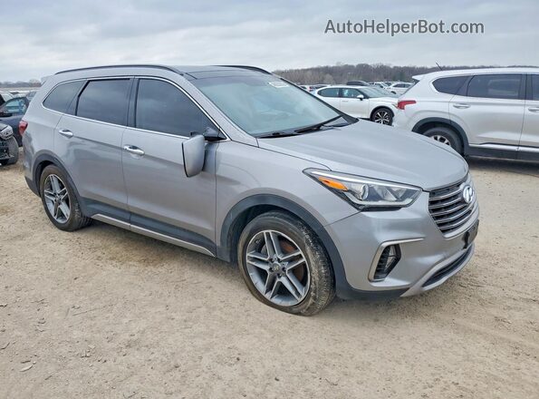 KM8SRDHF4KU300503 2019 HYUNDAI SANTA FE Gray Вид спереду