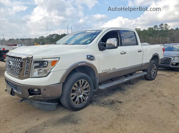 1N6BA1F28HN553155 2017 NISSAN TITAN White Tył lewy