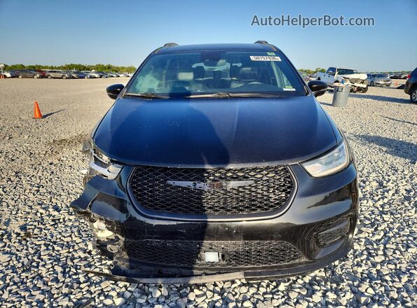 2C4RC1BG8NR106997 2022 CHRYSLER PACIFICA Черный Вид сзади