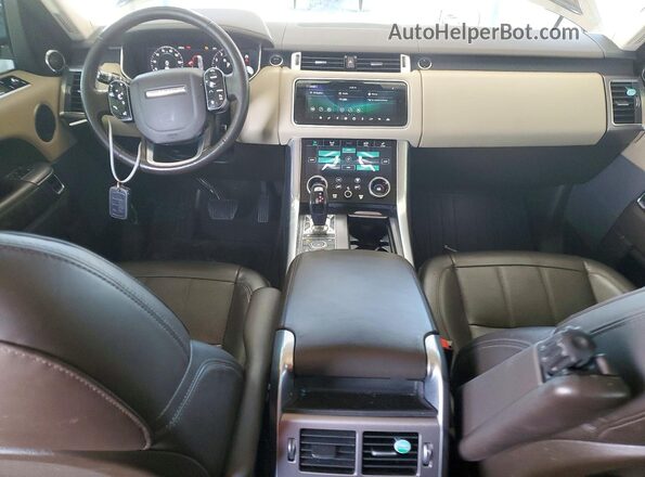 SALWR2RVXJA800092 2018 LAND ROVER RANGE Серый Вид щитка приборов