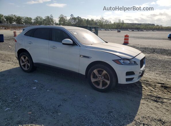 SADCS2FX2KA602830 2019 JAGUAR F-PACE White Widok z przodu