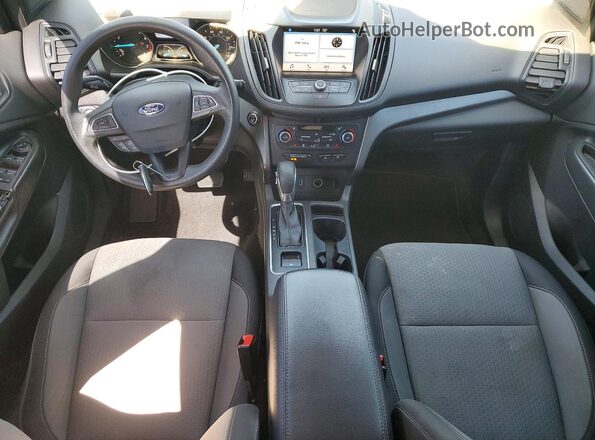1FMCU0GD5KUA06877 2019 FORD ESCAPE Черный Вид панели приборов
