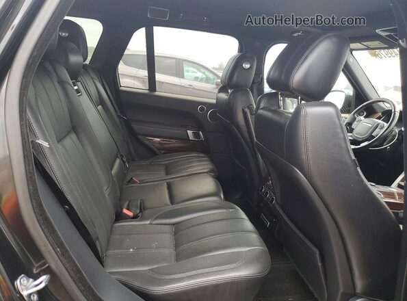 SALGS2EF0GA251695 2016 LAND ROVER RANGE Черный Вид подкапотного пространства