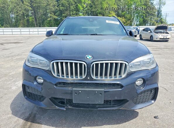 5UXKR6C53G0J82911 2016 BMW X5 Черный Вид сзади