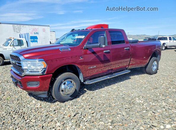 3C63RRGL4LG291665 2020 RAM 3500 Maroon Trasero izquierdo