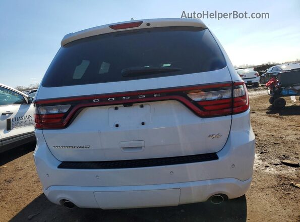 1C4SDHCT7HC690549 2017 DODGE DURANGO Белый Вид салона спереди