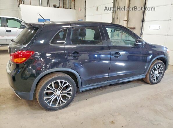 JA4AR3AW5GZ040301 2016 MITSUBISHI OUTLANDER Черный Задняя правая четверть