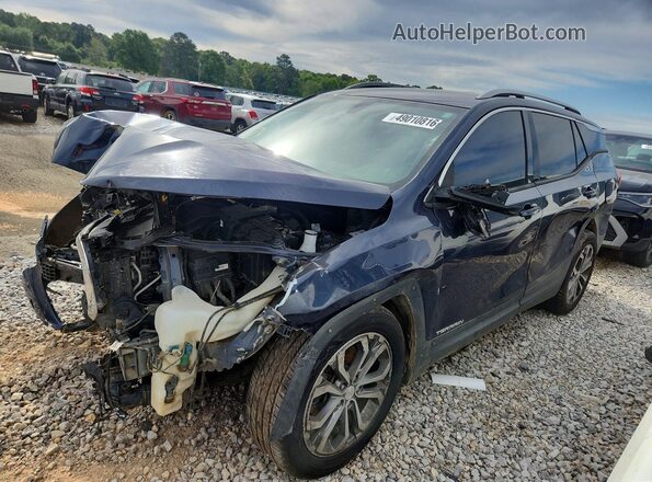 3GKALPEX7KL300624 2019 GMC TERRAIN Синий Задняя левая четверть