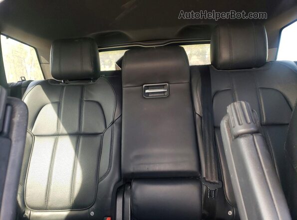 SALWR2PF2GA661760 2016 LAND ROVER RANGE Серебряный Вид задней части салона