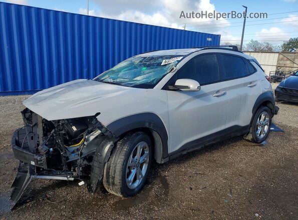 KM8K62AB6NU870429 2022 HYUNDAI KONA Серебряный Задняя левая четверть