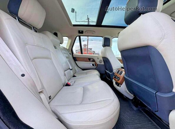 SALGS2SV7KA539380 2019 LAND ROVER RANGE ROVER Синий Вид сзади