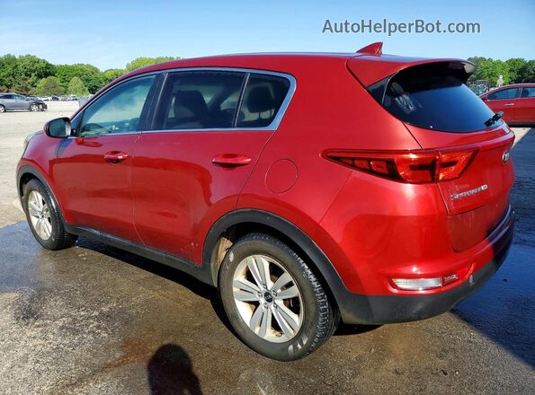 KNDPM3AC5J7474466 2018 KIA SPORTAGE Красный Задняя правая четверть