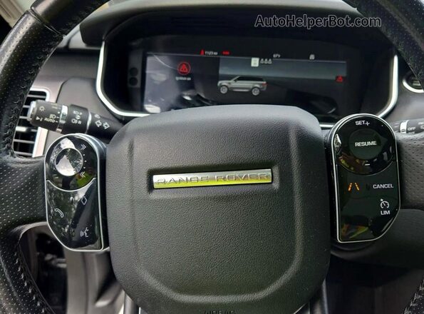 SALWR2SU6LA705243 2020 LAND ROVER RANGE ROVER Черный Вид задней части салона