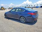 2018 Genesis G80 3.8 Синий vin: KMHGN4JE2JU269964