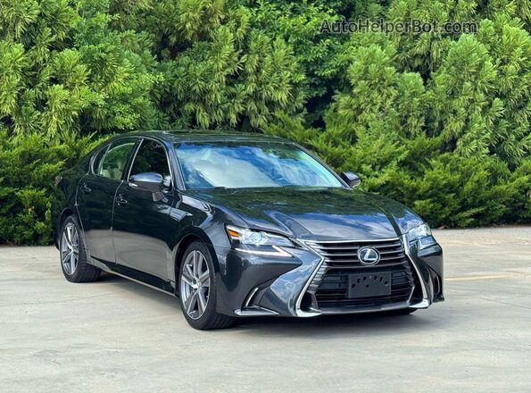 JTHBZ1BL6HA010841 2017 LEXUS GS Серый Задняя левая четверть