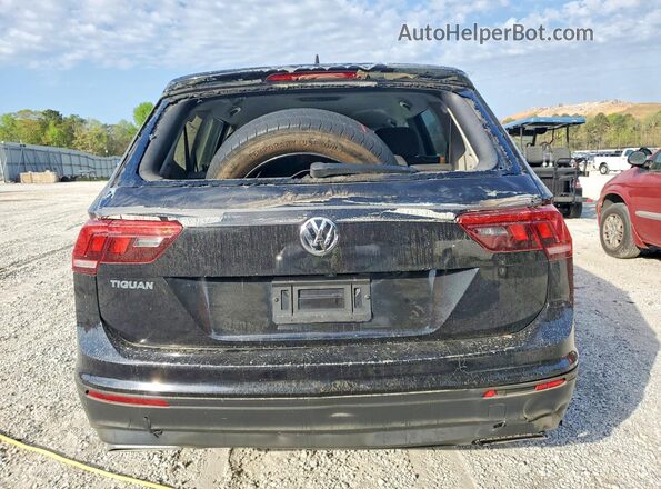 3VV1B7AX6LM052609 2020 VOLKSWAGEN TIGUAN Черный Вид салона спереди