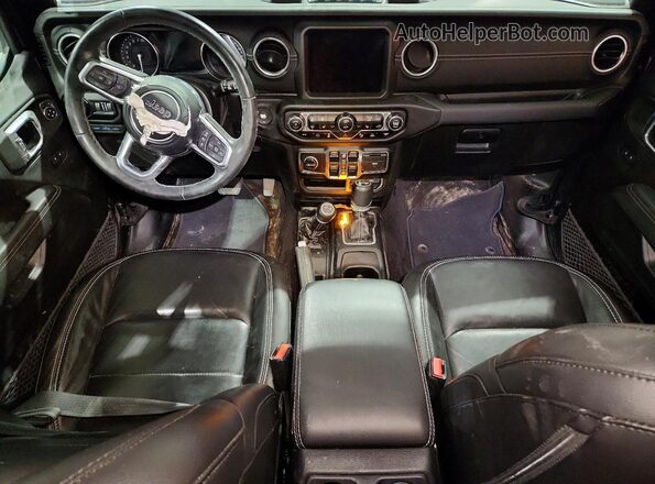 1C4JJXP63MW716298 2021 JEEP WRANGLER Черный Вид щитка приборов
