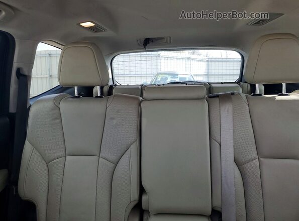 4S4WMAJD1K3458522 2019 SUBARU ASCENT Blue Вид задньої частини салону
