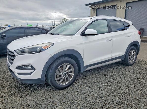 KM8J3CA46JU768005 2018 HYUNDAI TUCSON Белый Задняя левая четверть