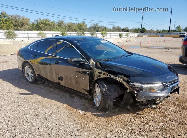 1G1ZD5ST1JF132160 2018 CHEVROLET MALIBU Черный Передняя правая четверть