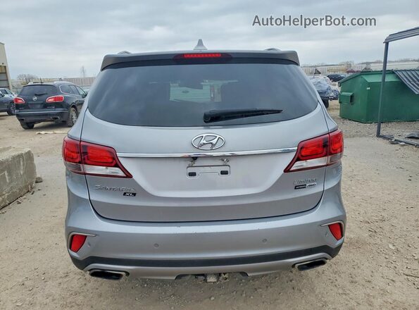 KM8SRDHF4KU300503 2019 HYUNDAI SANTA FE Gray Вид салону спереду