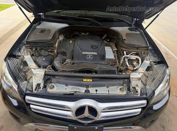 WDC0G4JB0JV036983 2018 MERCEDES-BENZ GLC-CLASS Черный Вид панели приборов