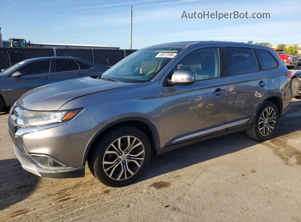 JA4AD3A32HZ052301 2017 MITSUBISHI OUTLANDER Серый Передняя левая четверть