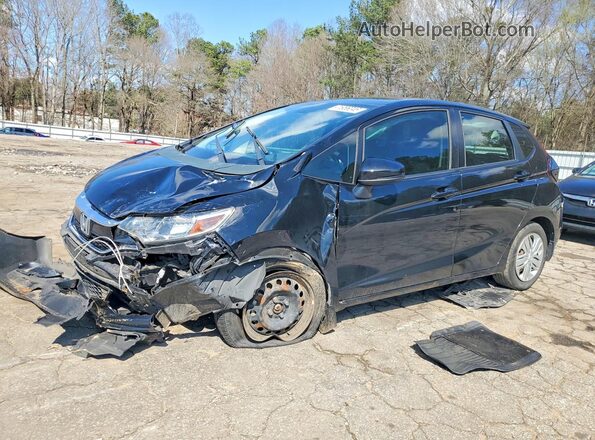 3HGGK5H44KM738639 2019 HONDA FIT Черный Задняя левая четверть