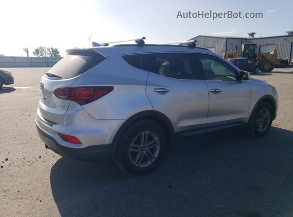 5XYZU3LB7JG509850 2018 HYUNDAI SANTA FE Silver Передня права чверть
