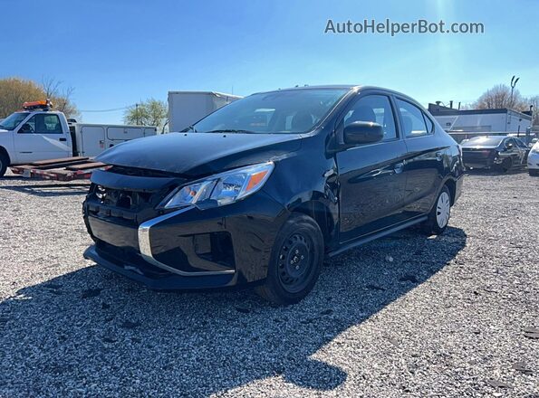 ML32FUFJ1RHF09243 2024 MITSUBISHI MIRAGE Черный Задняя правая четверть