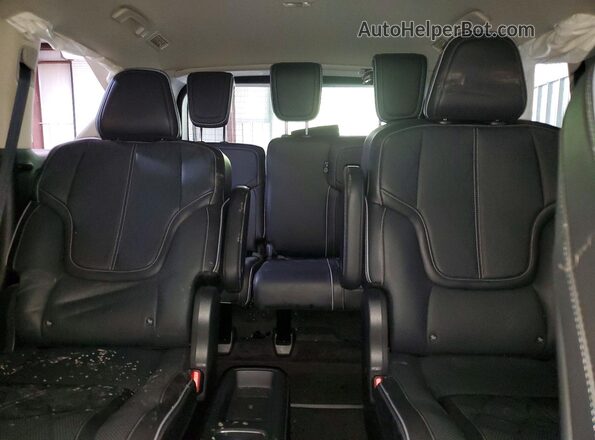 JN8AZ3DBXS9403896 2025 INFINITI QX80 Черный Вид задней части салона