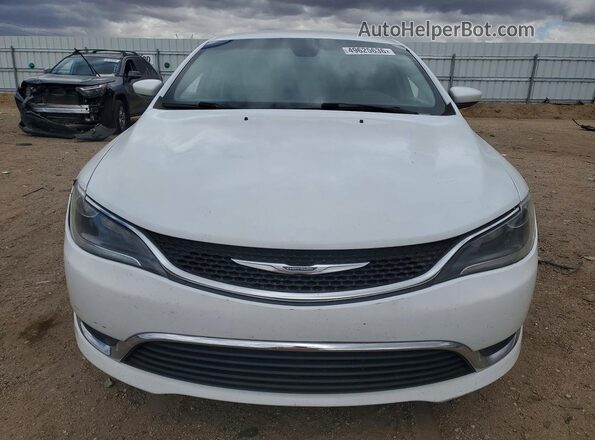 1C3CCCAB9GN154892 2016 CHRYSLER 200 White Вид ззаду