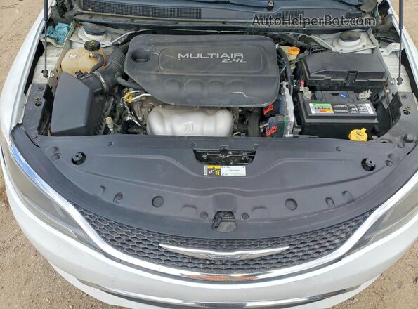 1C3CCCAB9GN154892 2016 CHRYSLER 200 White Вид підкапотного простору