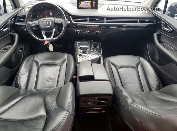 WA1LAAF78HD004316 2017 AUDI Q7 Черный Вид щитка приборов