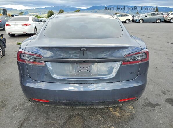 5YJSA1E28HF184459 2017 TESLA MODEL S Угольный Вид салона спереди