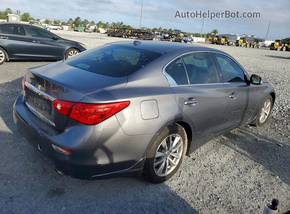JN1EV7AR3HM830699 2017 INFINITI Q50 Серый Передняя правая четверть