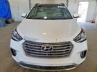 2017 Hyundai Santa Fe Limited Ultimate White vin: KM8SRDHF0HU170602