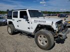 2016 Jeep Wrangler Unlimited Sport White vin: 1C4BJWDG9GL189398