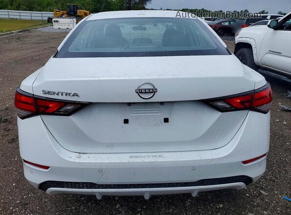 3N1AB8CV4SY264760 2025 NISSAN SENTRA White Հետևի տեսք
