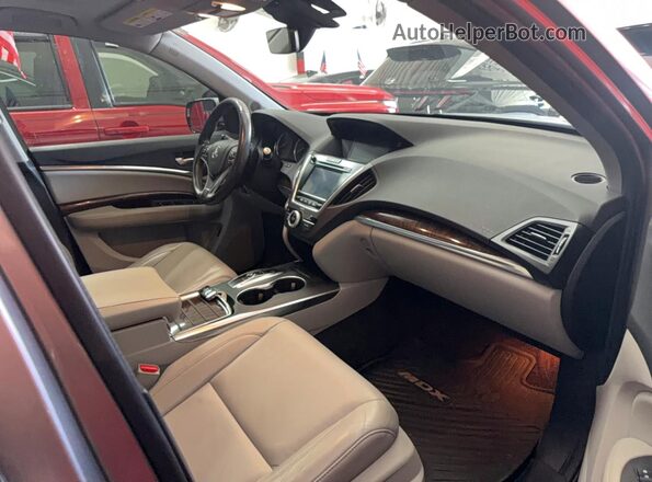 5J8YD3H37JL006631 2018 ACURA MDX Серебряный Вид сзади