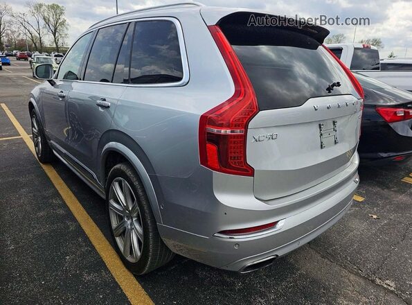YV4A22PL6K1477567 2019 VOLVO XC90 Серебряный Передняя правая четверть