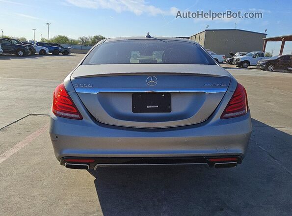 WDDUG8CB0GA214053 2016 MERCEDES-BENZ S-CLASS Серебряный Вид салона спереди