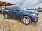 2017 Infiniti Qx80 Base Синий vin: JN8AZ2NF6H9643435