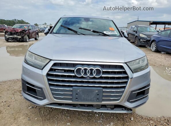 WA1VAAF71HD001105 2017 AUDI Q7 Серебряный Вид сзади