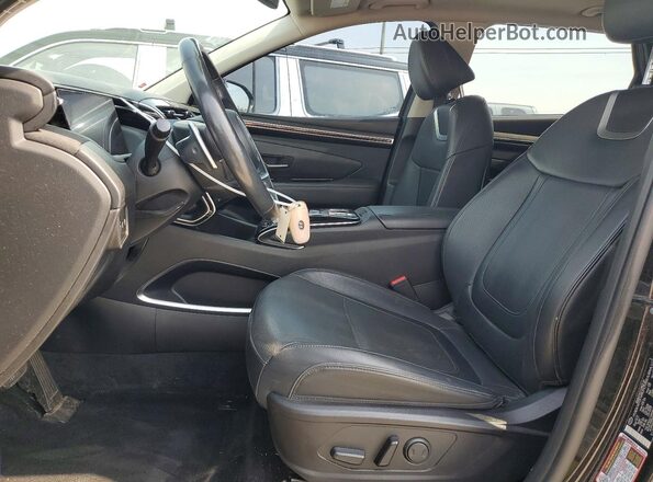 5NMJECAEXNH044886 2022 HYUNDAI TUCSON Black Вид панелі приладів
